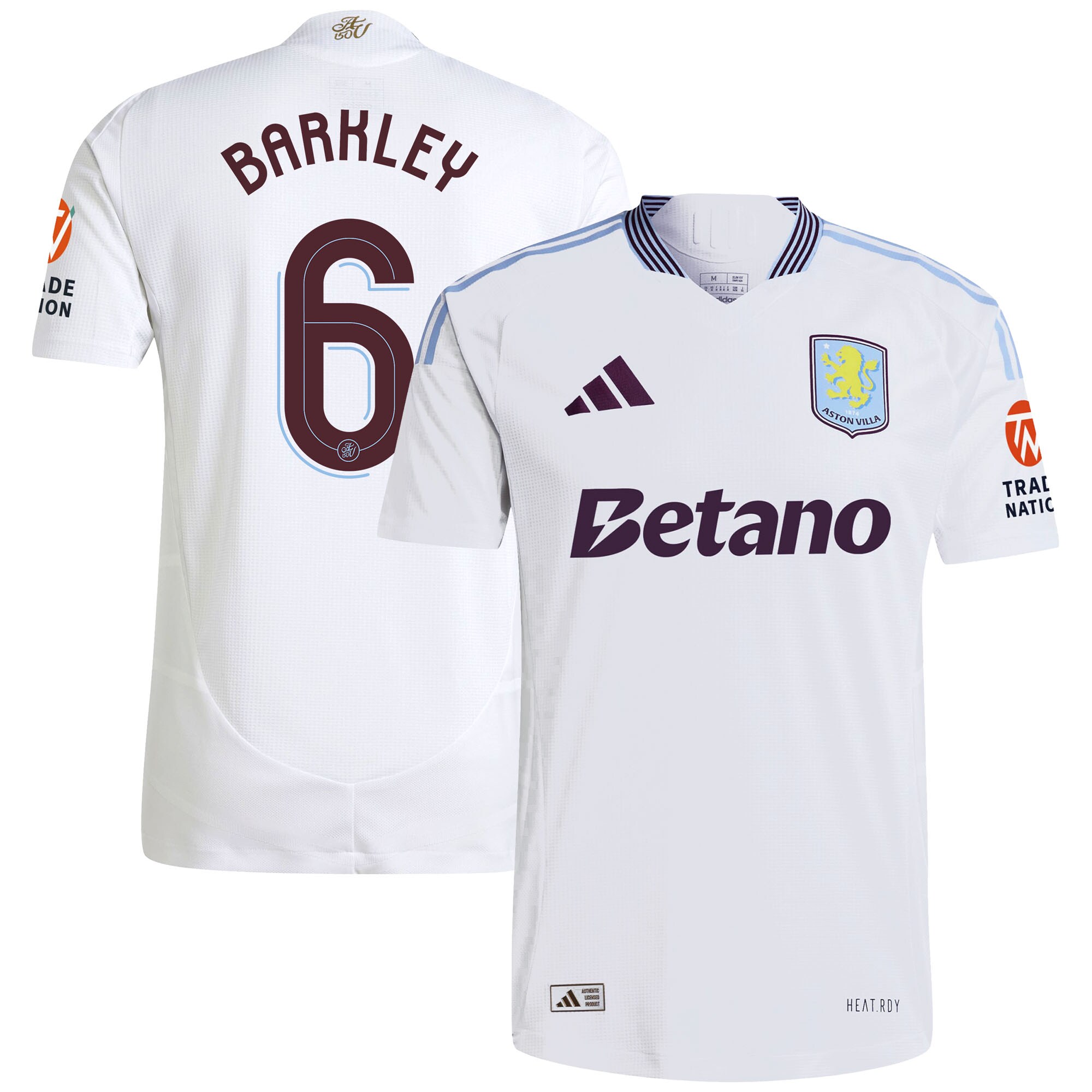aston villa adidas away authentic shirt 2024-25 with barkley 6 cup printing Collection | Aston Villa Shirts and Official Gear
