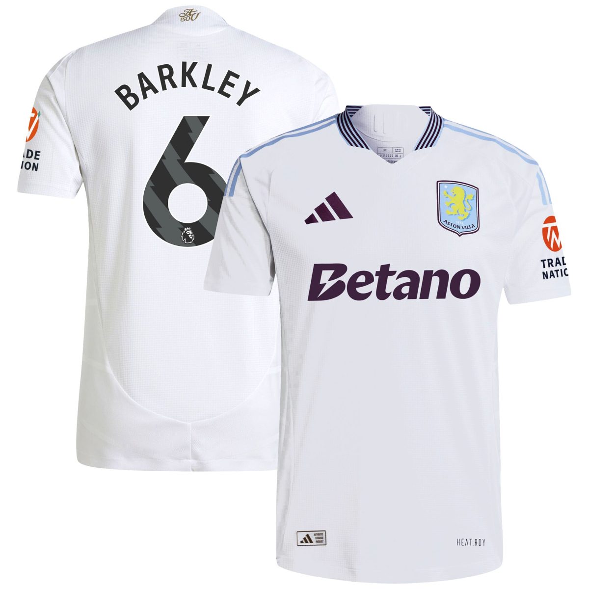 aston villa adidas away authentic shirt 2024-25 with barkley 6 printing Collection | Aston Villa Shirts and Official Gear