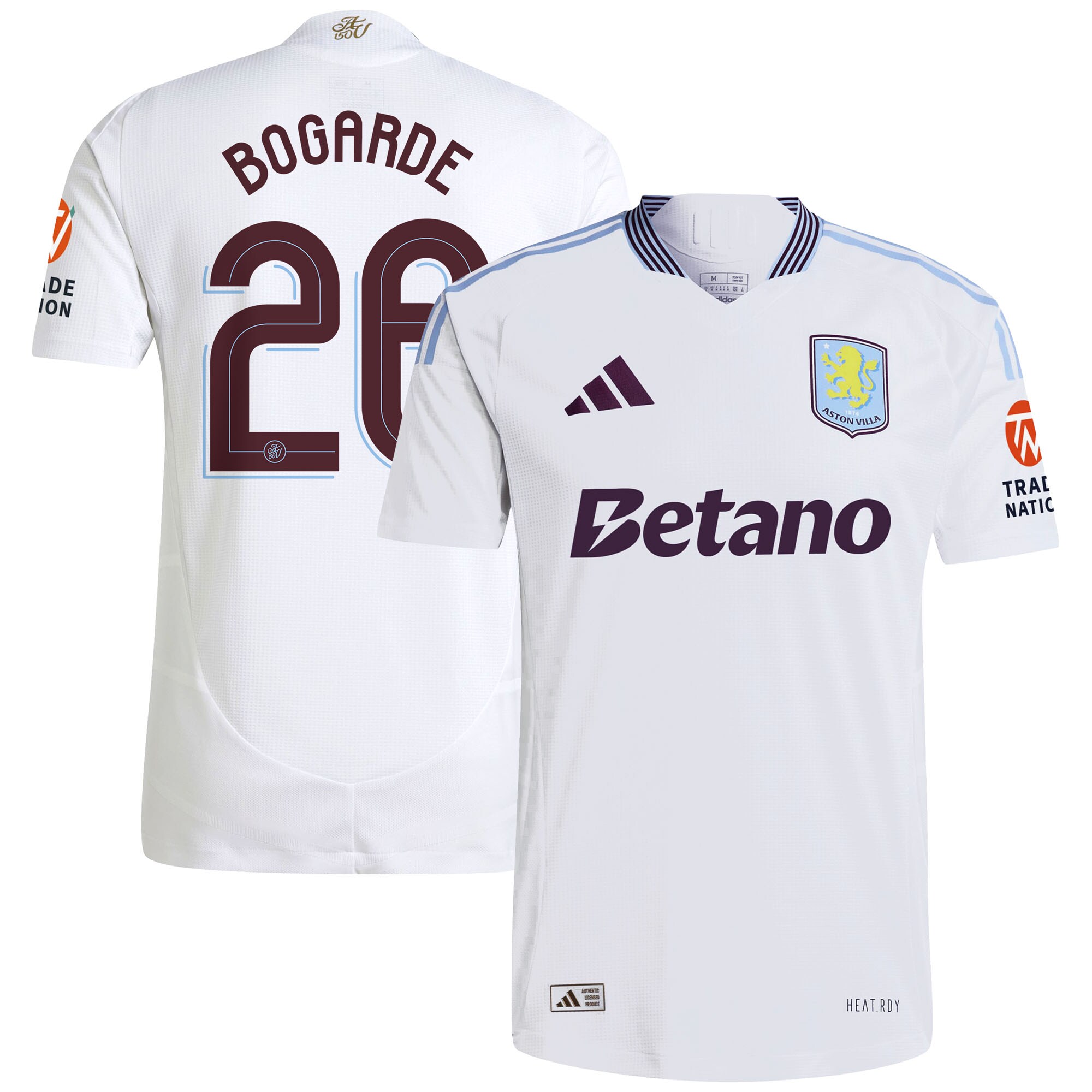 aston villa adidas away authentic shirt 2024-25 with bogarde 26 cup printing Collection | Aston Villa Shirts and Official Gear