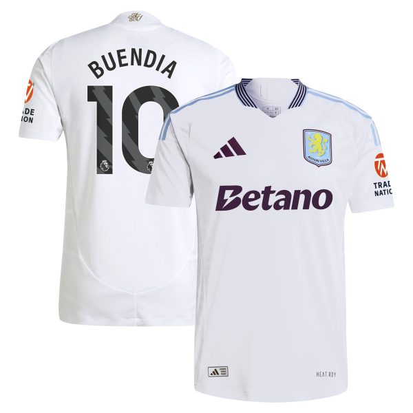 aston villa adidas away authentic shirt 2024-25 with buendia 10 printing Collection | Aston Villa Shirts and Official Gear