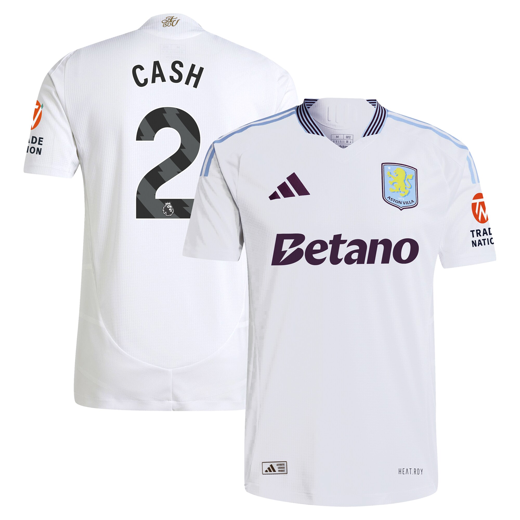 aston villa adidas away authentic shirt 2024-25 with cash 2 printing Collection | Aston Villa Shirts and Official Gear