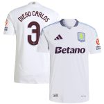 aston villa adidas away authentic shirt 2024-25 with diego carlos 3 cup printing Collection | Aston Villa Shirts and Official Gear