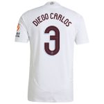 aston villa adidas away authentic shirt 2024-25 with diego carlos 3 cup printing Collection | Aston Villa Shirts and Official Gear