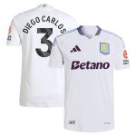 aston villa adidas away authentic shirt 2024-25 with diego carlos 3 printing Collection | Aston Villa Shirts and Official Gear