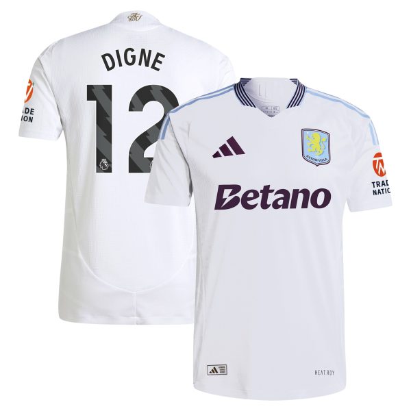 aston villa adidas away authentic shirt 2024-25 with digne 12 printing Collection | Aston Villa Shirts and Official Gear
