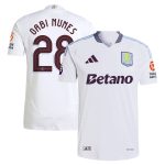 aston villa adidas away authentic shirt 2024-25 with gabi nunes 28 cup printing Collection | Aston Villa Shirts and Official Gear