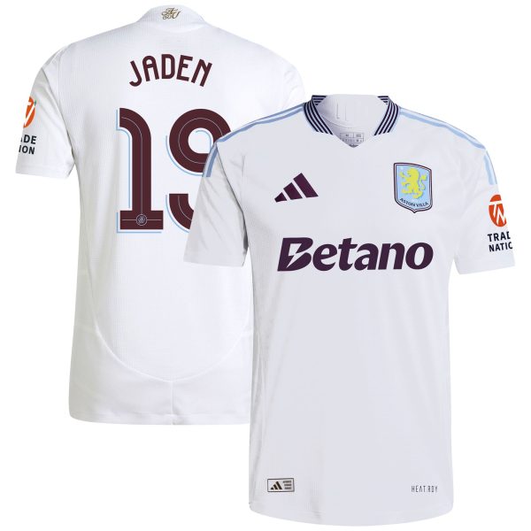 aston villa adidas away authentic shirt 2024-25 with jaden 19 cup printing Collection | Aston Villa Shirts and Official Gear