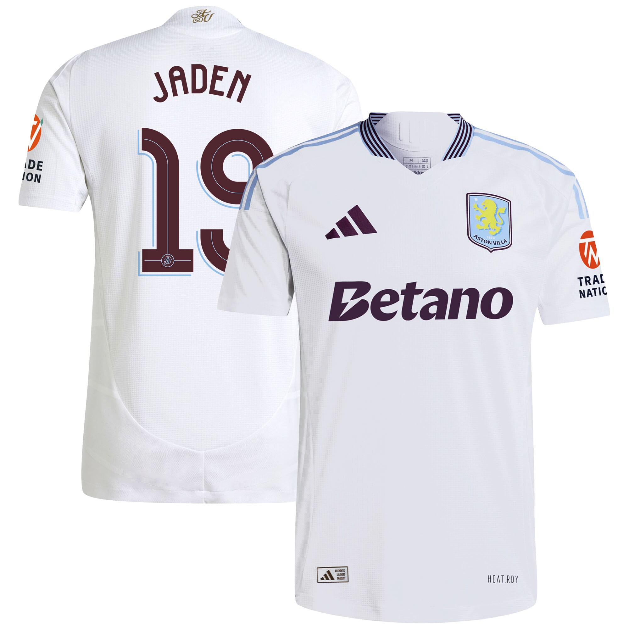aston villa adidas away authentic shirt 2024-25 with jaden 19 cup printing Collection | Aston Villa Shirts and Official Gear