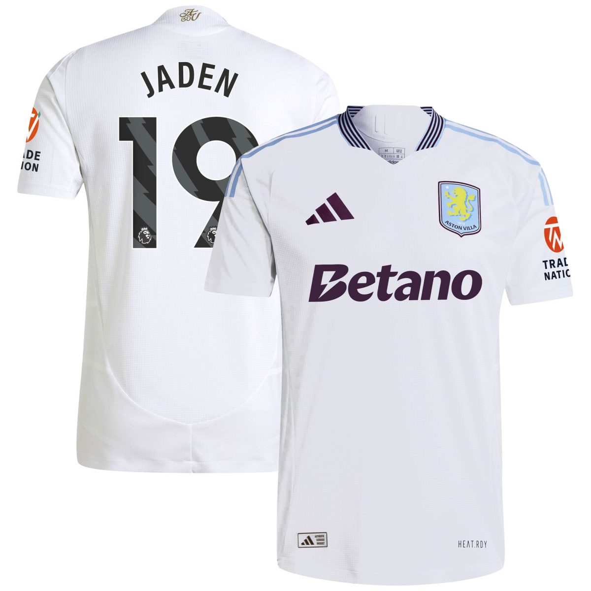 aston villa adidas away authentic shirt 2024-25 with jaden 19 printing Collection | Aston Villa Shirts and Official Gear