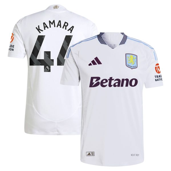 aston villa adidas away authentic shirt 2024-25 with kamara 44 printing Collection | Aston Villa Shirts and Official Gear