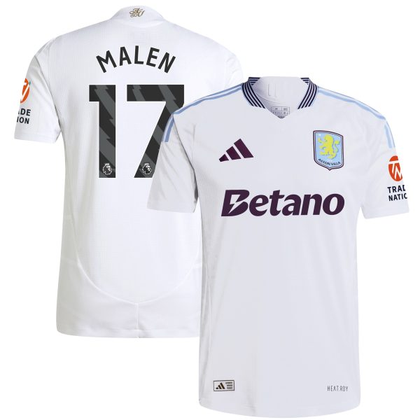 aston villa adidas away authentic shirt 2024-25 with malen 17 printing Collection | Aston Villa Shirts and Official Gear