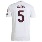 aston villa adidas away authentic shirt 2024-25 with mings 5 cup printing Collection | Aston Villa Shirts and Official Gear