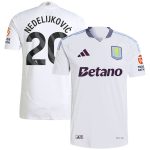 aston villa adidas away authentic shirt 2024-25 with nedeljković 20 printing Collection | Aston Villa Shirts and Official Gear