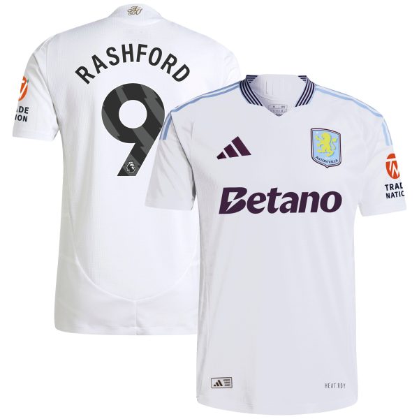 aston villa adidas away authentic shirt 2024-25 with rashford 9 printing Collection | Aston Villa Shirts and Official Gear