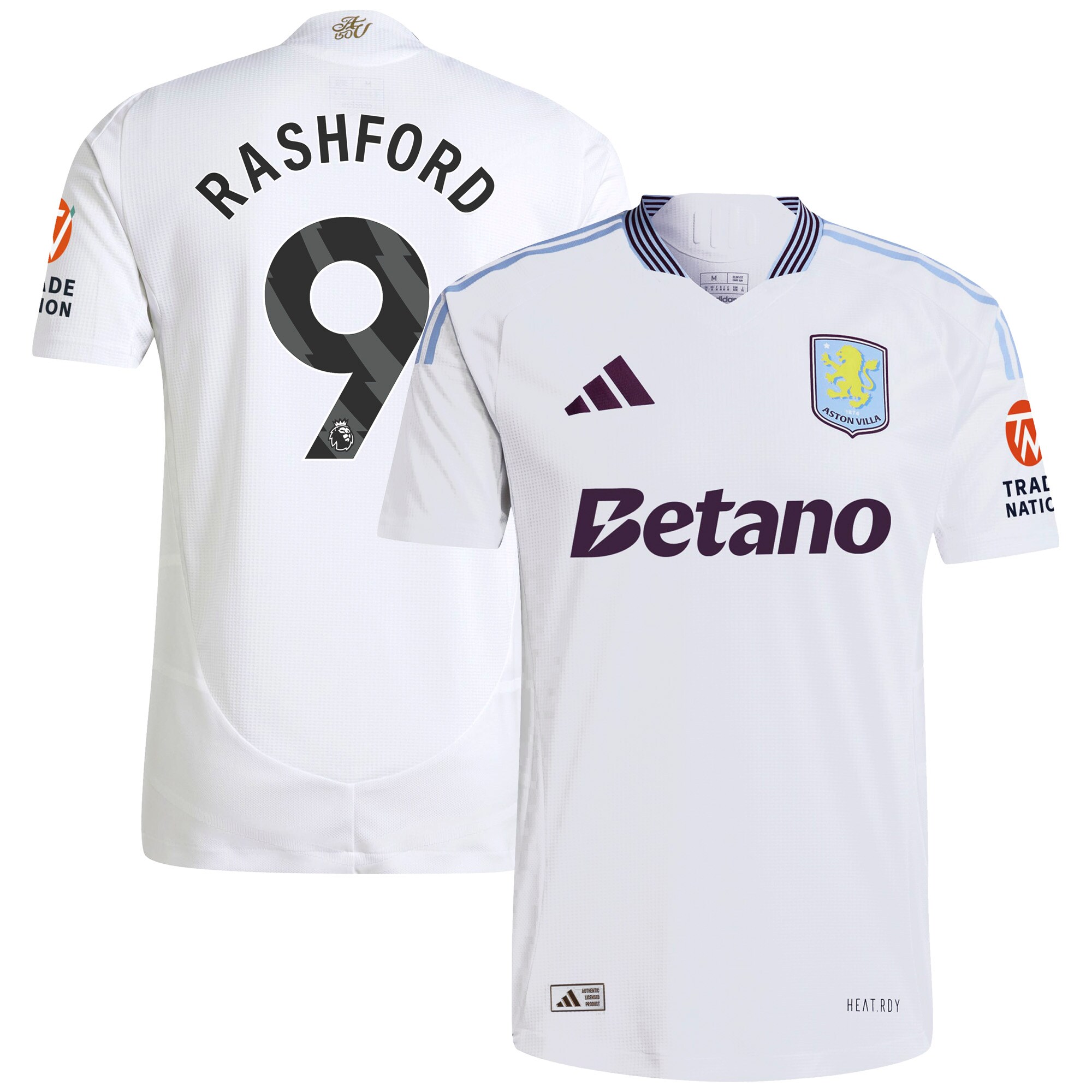 aston villa adidas away authentic shirt 2024-25 with rashford 9 printing Collection | Aston Villa Shirts and Official Gear
