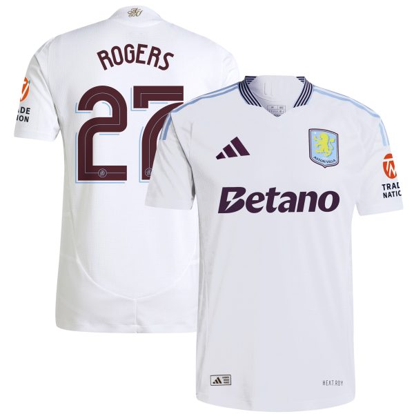 aston villa adidas away authentic shirt 2024-25 with rogers 27 cup printing Collection | Aston Villa Shirts and Official Gear