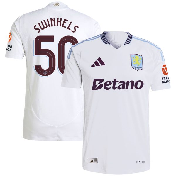 aston villa adidas away authentic shirt 2024-25 with swinkels 50 cup printing Collection | Aston Villa Shirts and Official Gear