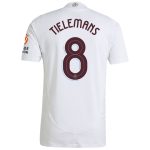 aston villa adidas away authentic shirt 2024-25 with tielemans 8 cup printing Collection | Aston Villa Shirts and Official Gear