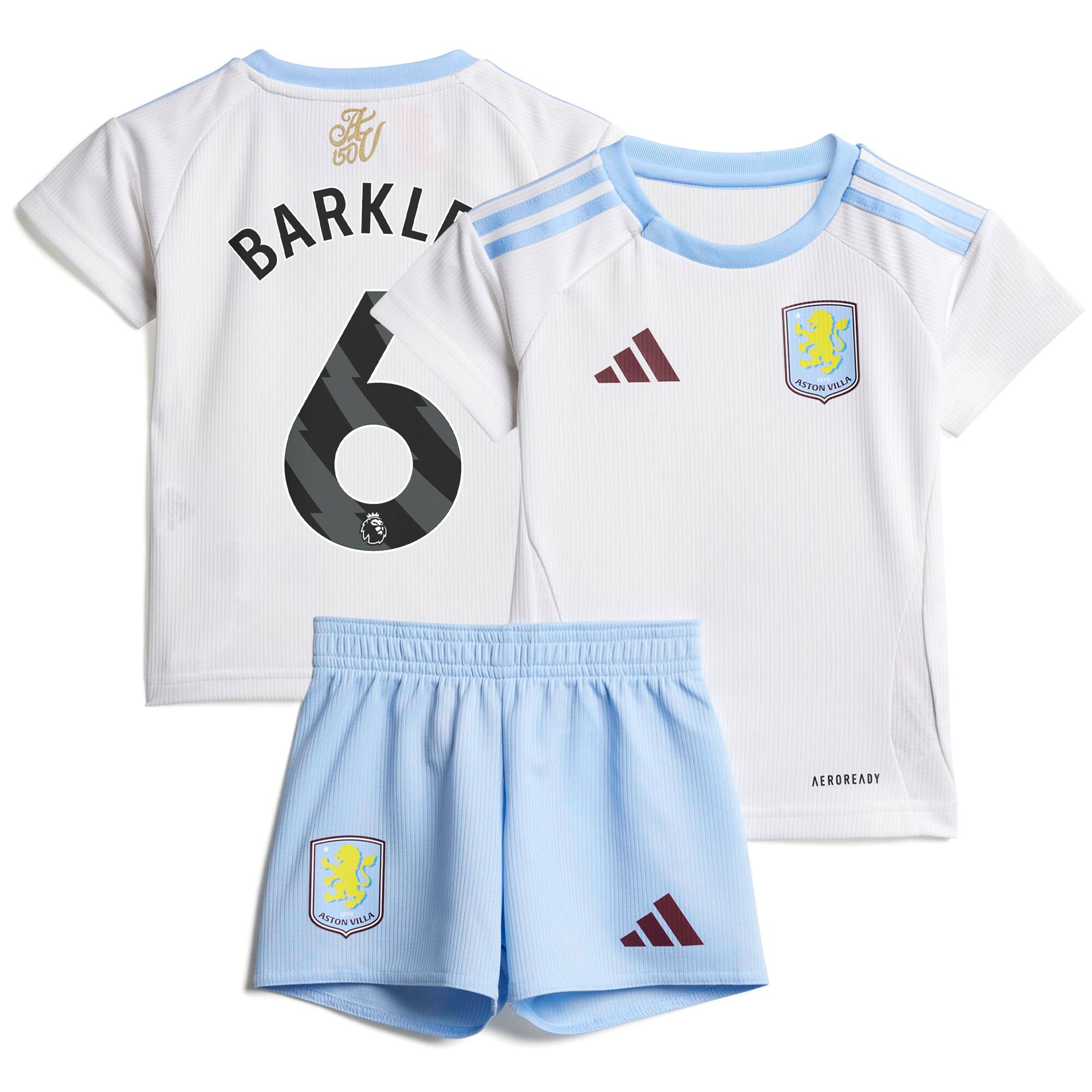 aston villa adidas away baby kit 2024-25 with barkley 6 printing Collection | Aston Villa Shirts and Official Gear