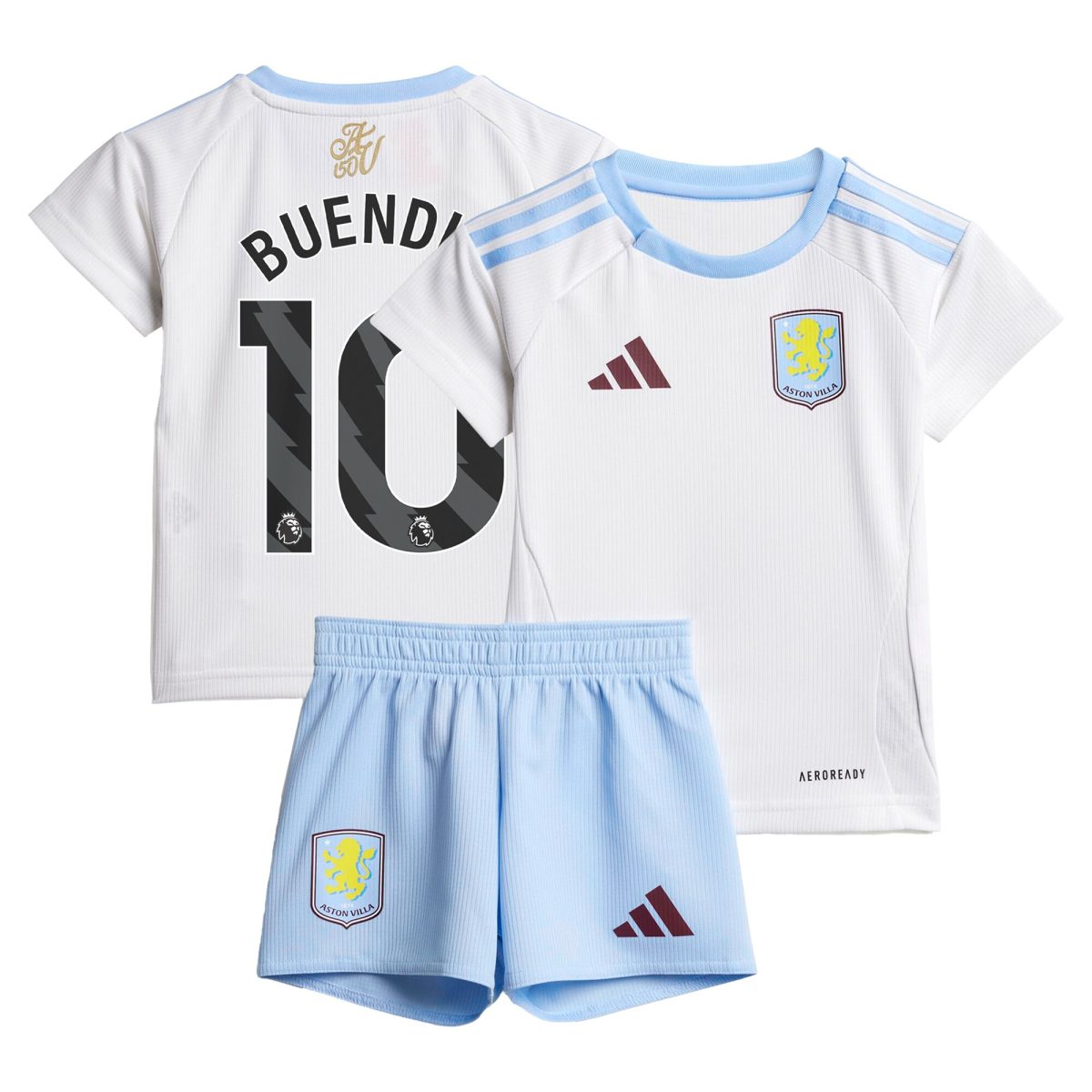aston villa adidas away baby kit 2024-25 with buendia 10 printing Collection | Aston Villa Shirts and Official Gear
