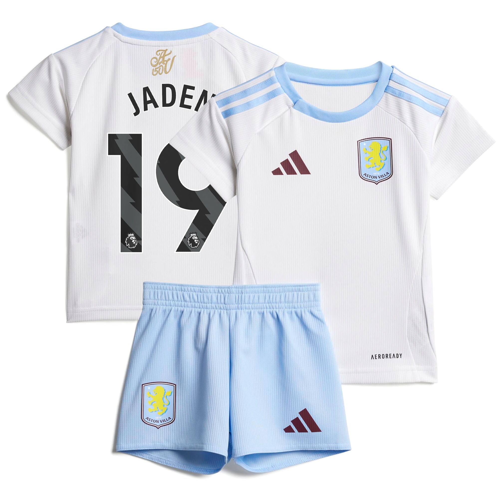 aston villa adidas away baby kit 2024-25 with jaden 19 printing Collection | Aston Villa Shirts and Official Gear