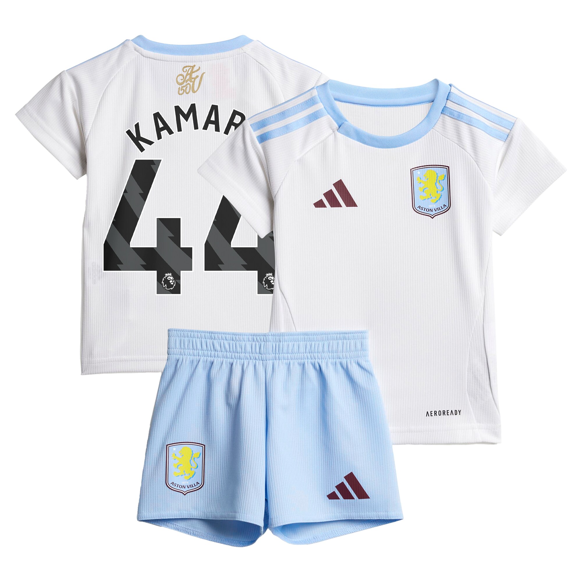 aston villa adidas away baby kit 2024-25 with kamara 44 printing Collection | Aston Villa Shirts and Official Gear