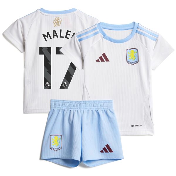 aston villa adidas away baby kit 2024-25 with malen 17 printing Collection | Aston Villa Shirts and Official Gear