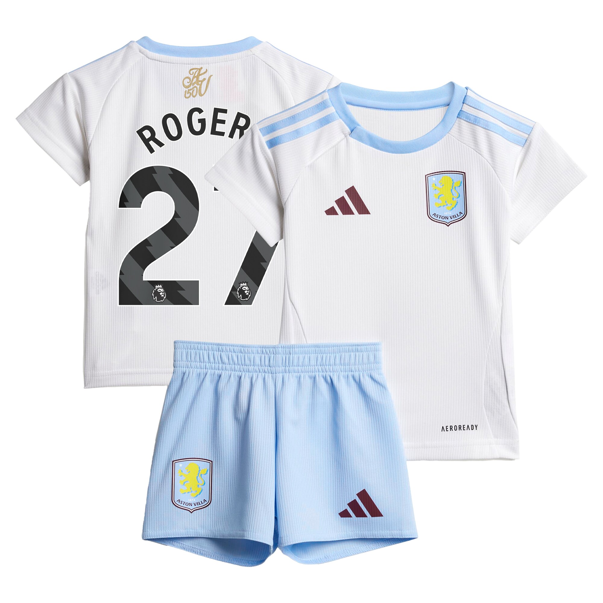 aston villa adidas away baby kit 2024-25 with rogers 27 printing Collection | Aston Villa Shirts and Official Gear