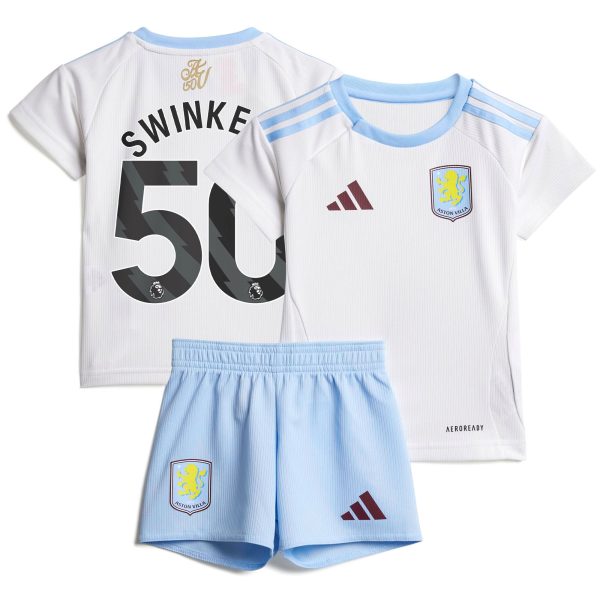aston villa adidas away baby kit 2024-25 with swinkels 50 printing Collection | Aston Villa Shirts and Official Gear