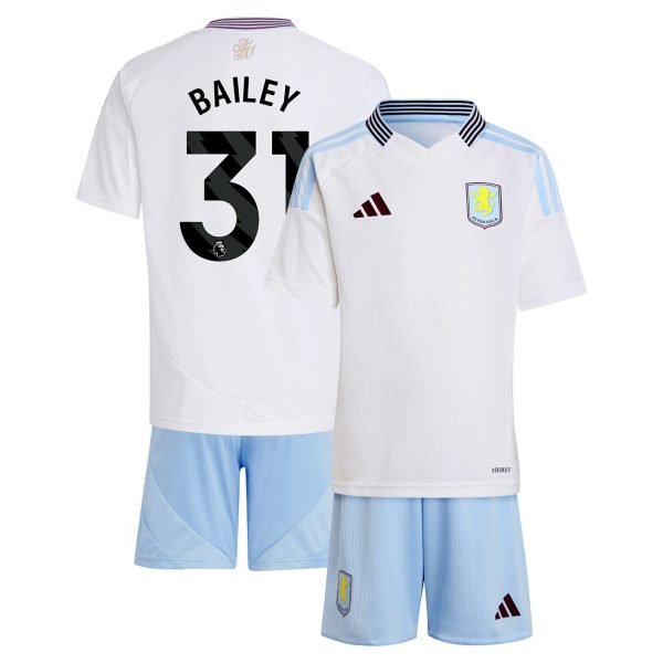 aston villa adidas away mini kit 2024-25 with bailey 31 printing Collection | Aston Villa Shirts and Official Gear