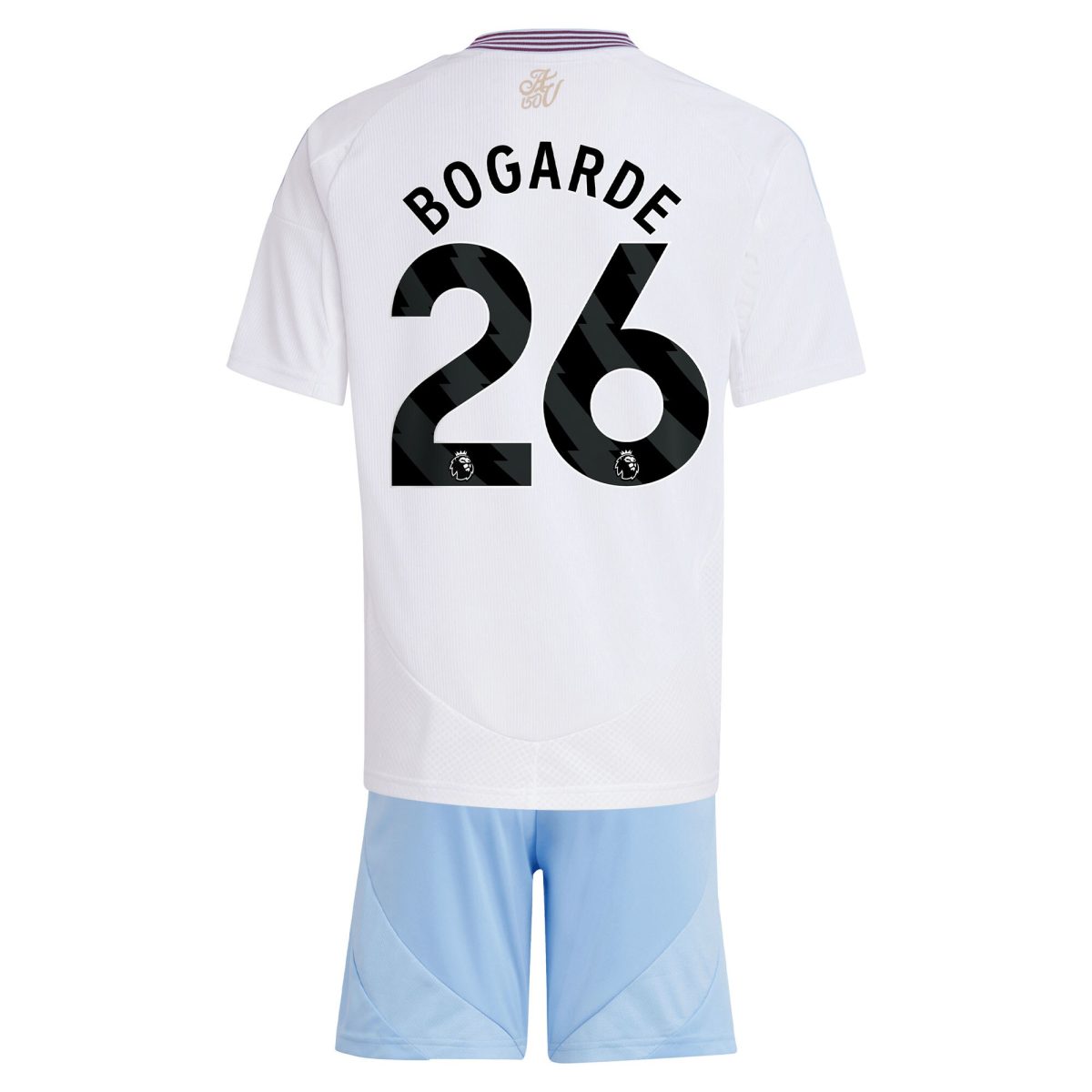 aston villa adidas away mini kit 2024-25 with bogarde 26 printing Collection | Aston Villa Shirts and Official Gear