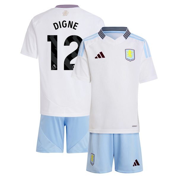 aston villa adidas away mini kit 2024-25 with digne 12 printing Collection | Aston Villa Shirts and Official Gear