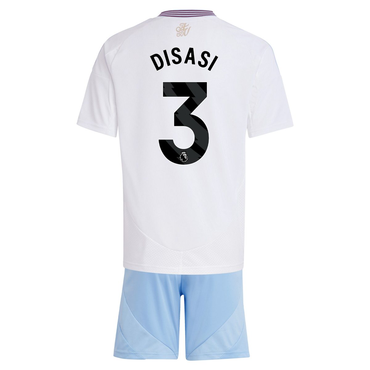 aston villa adidas away mini kit 2024-25 with disasi 3 printing Collection | Aston Villa Shirts and Official Gear