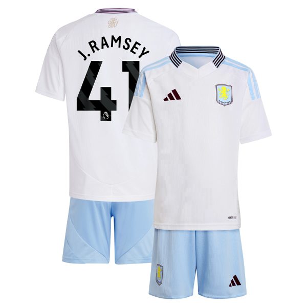 aston villa adidas away mini kit 2024-25 with j. ramsey 41 printing Collection | Aston Villa Shirts and Official Gear