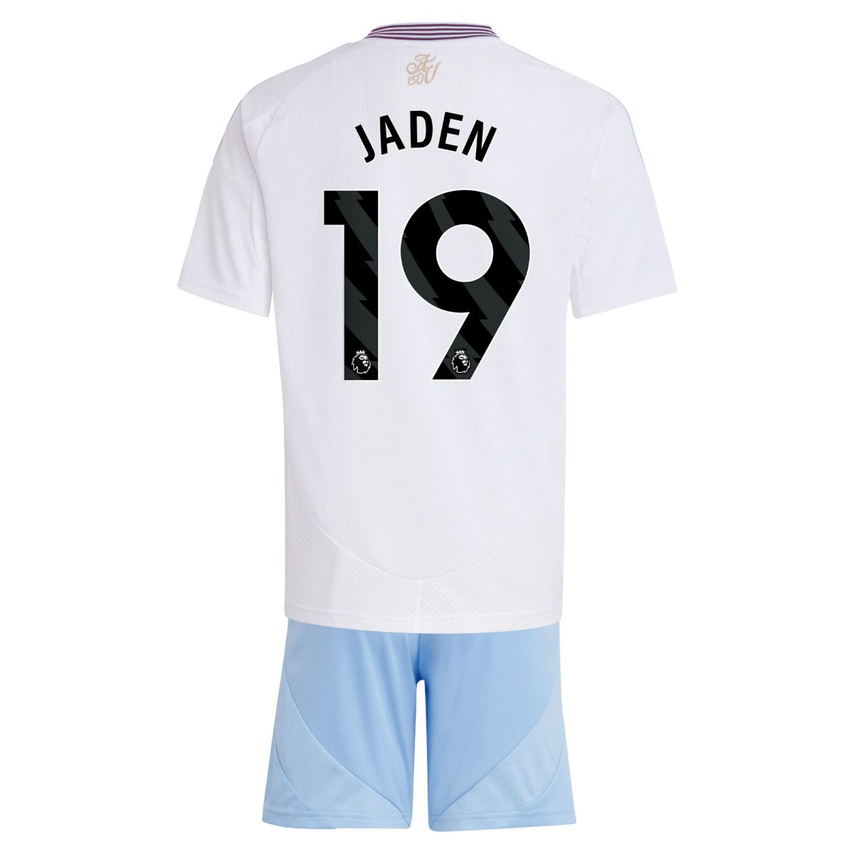 aston villa adidas away mini kit 2024-25 with jaden 19 printing Collection | Aston Villa Shirts and Official Gear