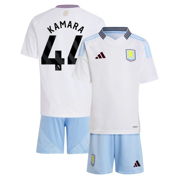 aston villa adidas away mini kit 2024-25 with kamara 44 printing Collection | Aston Villa Shirts and Official Gear