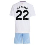 aston villa adidas away mini kit 2024-25 with maatsen 22 printing Collection | Aston Villa Shirts and Official Gear