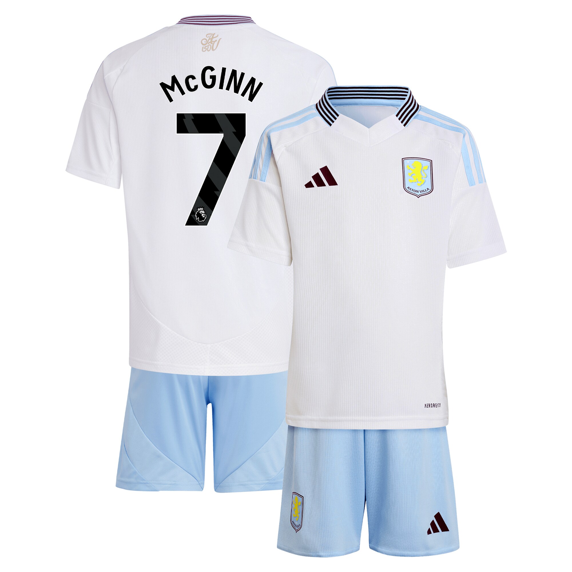 aston villa adidas away mini kit 2024-25 with mcginn 7 printing Collection | Aston Villa Shirts and Official Gear