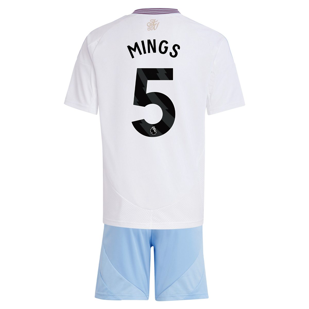 aston villa adidas away mini kit 2024-25 with mings 5 printing Collection | Aston Villa Shirts and Official Gear