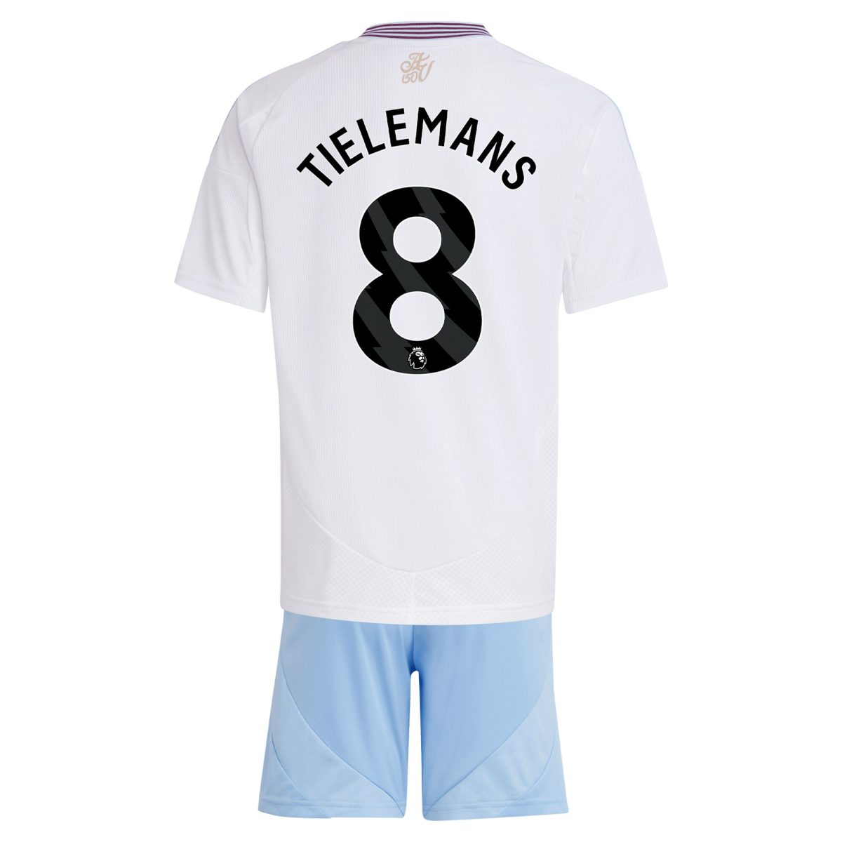 aston villa adidas away mini kit 2024-25 with tielemans 8 printing Collection | Aston Villa Shirts and Official Gear