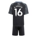 aston villa adidas away mini kit 2025-26 with a.garcía 16 printing Collection | Aston Villa Shirts and Official Gear