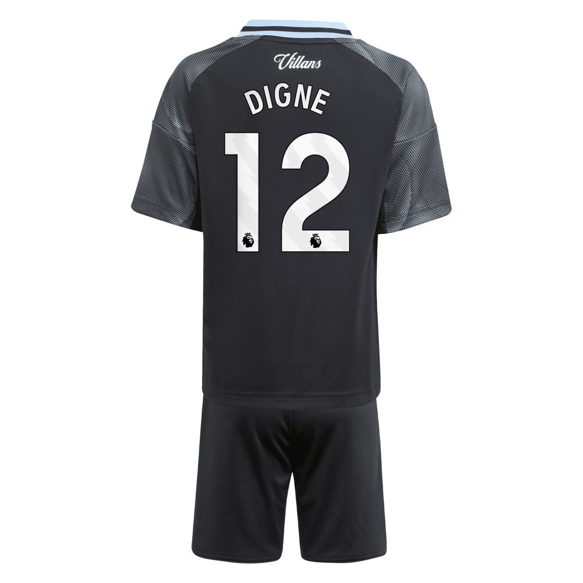 aston villa adidas away mini kit 2025-26 with digne 12 printing Collection | Aston Villa Shirts and Official Gear