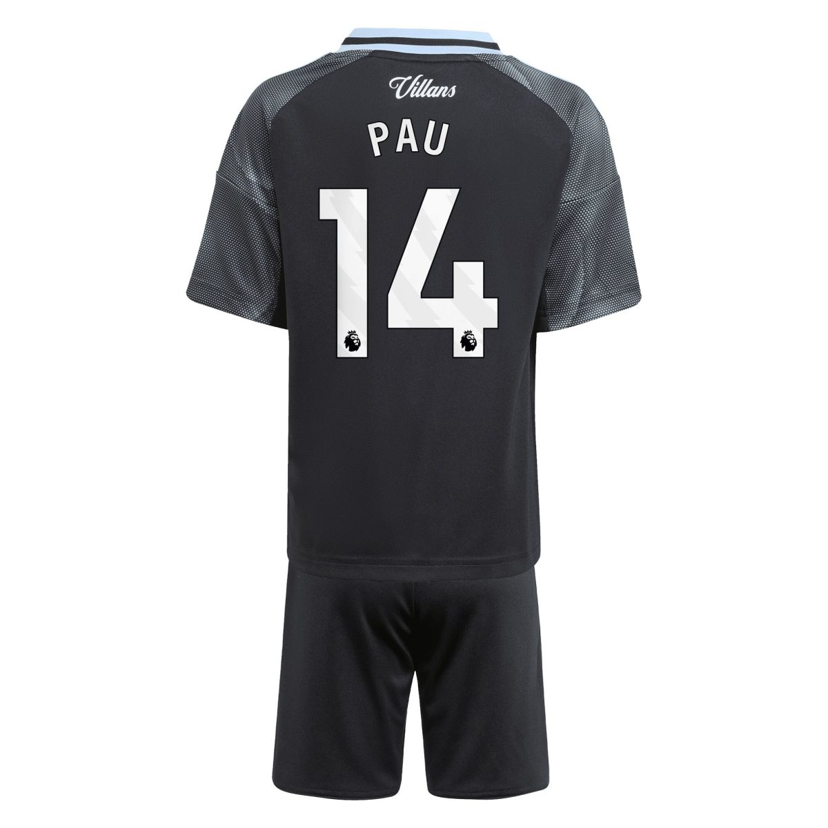 aston villa adidas away mini kit 2025-26 with pau 14 printing Collection | Aston Villa Shirts and Official Gear