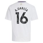 aston villa adidas away shirt 2024-25 – kids with a.garcía 16 printing Collection | Aston Villa Shirts and Official Gear