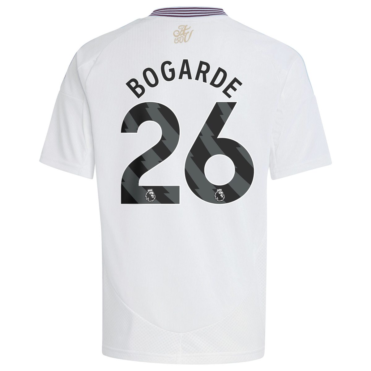 aston villa adidas away shirt 2024-25 – kids with bogarde 26 printing Collection | Aston Villa Shirts and Official Gear