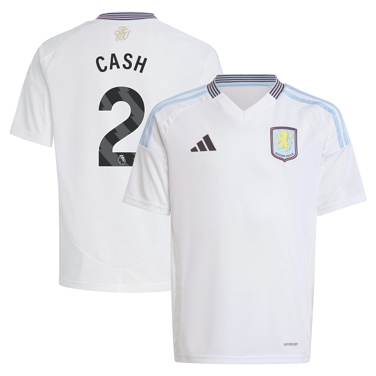 aston villa adidas away shirt 2024-25 – kids with cash 2 printing Collection | Aston Villa Shirts and Official Gear