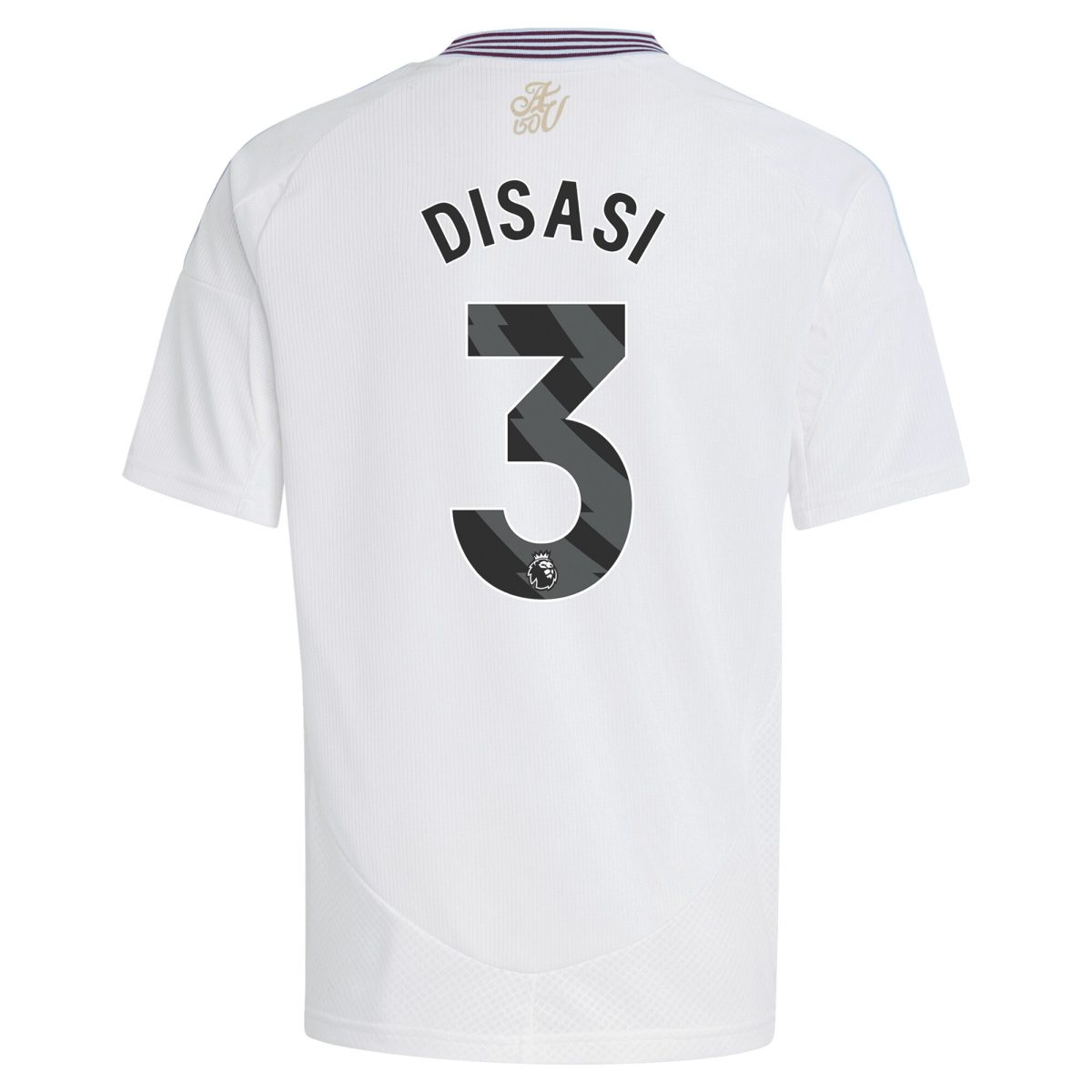 aston villa adidas away shirt 2024-25 – kids with disasi 3 printing Collection | Aston Villa Shirts and Official Gear