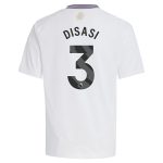 aston villa adidas away shirt 2024-25 – kids with disasi 3 printing Collection | Aston Villa Shirts and Official Gear