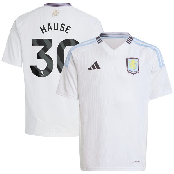 aston villa adidas away shirt 2024-25 – kids with hause 30 printing Collection | Aston Villa Shirts and Official Gear
