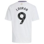 aston villa adidas away shirt 2024-25 – kids with j.duran 9 printing Collection | Aston Villa Shirts and Official Gear